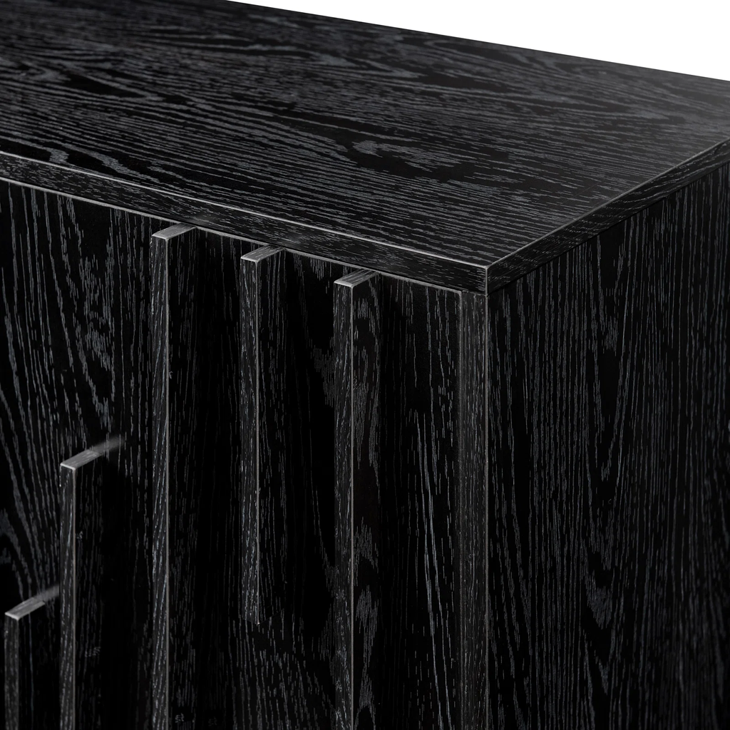 Tủ Console Sideboard Sọc Oak