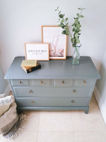 Tủ Sideboard Minstrel Xám Vintage