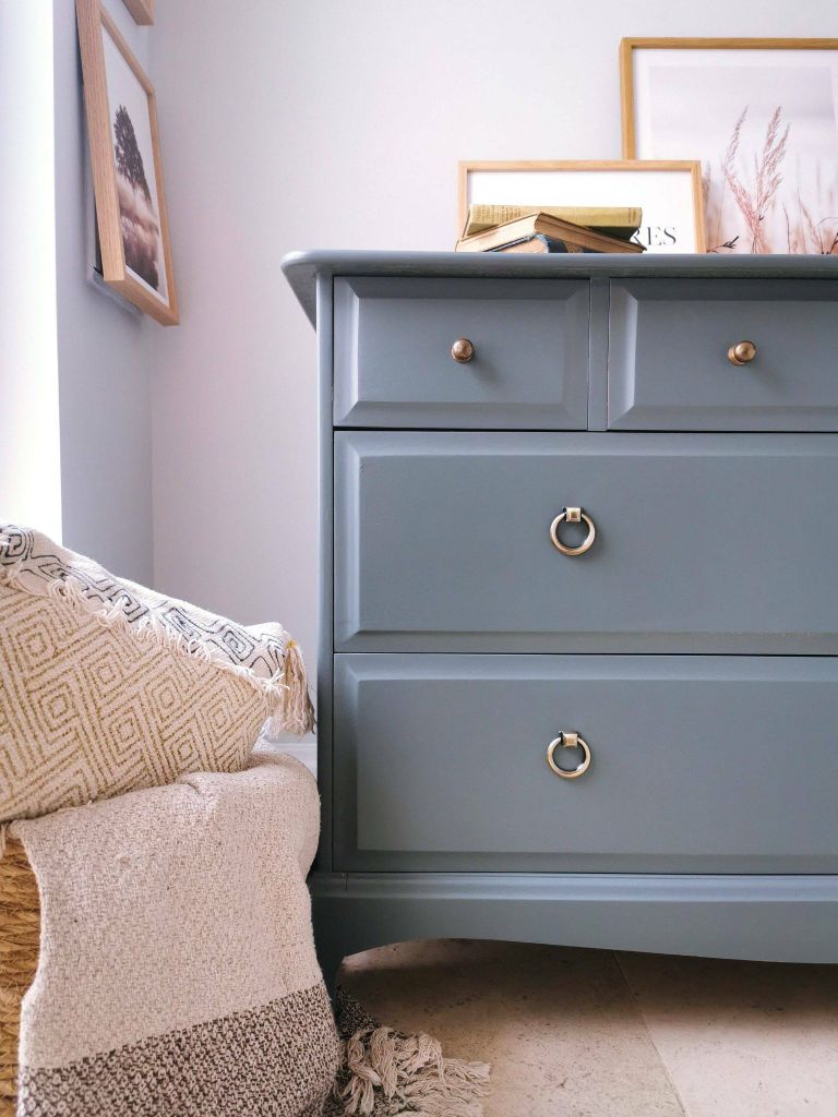 Tủ Sideboard Minstrel Xám Vintage