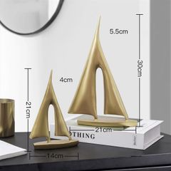 Set Tượng Trang Trí Khu Vực Ra Vào Kệ Tủ Bàn Làm Việc Sang Trọng