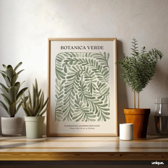 Tranh Treo Tường Botanica Verde Boho