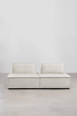 Ghế Sofa Module Có Đệm Tựa Lưng Cách Điệu