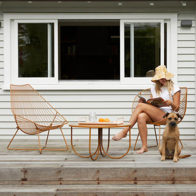 Bàn Trà Ngoài Trời Rotio