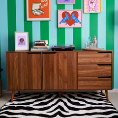 Tủ Console Decor Phong Cách Mộc Tối Giản