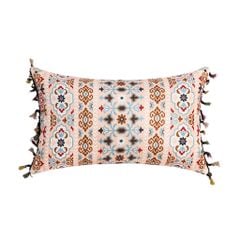 Vỏ Gối Tựa Lưng Sofa Thổ Cẩm Ma Rốc Họa Tiết Cổ Điển