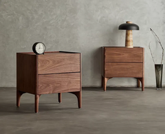 Tủ Đầu Giường Gỗ Mộc Nhật Bản