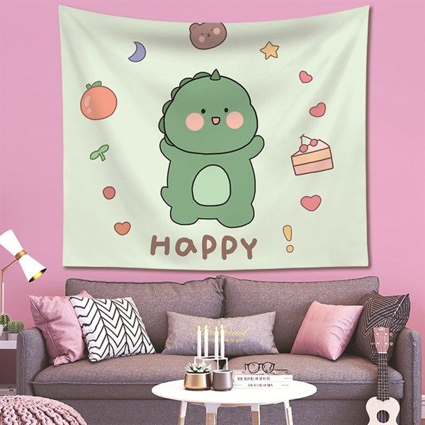 Tranh Vải Treo Tường Hoạt Hình Đáng Yêu