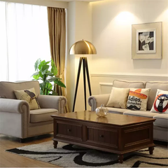 Đèn Sàn Kim Loại Hình Nấm 3 Chân Sang Trọng