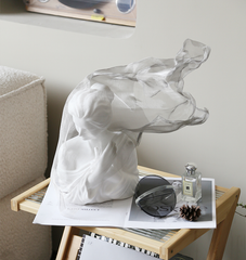 Tượng Cô Gái Điêu Khắc Phủ Khăn Lưới Sang Trọng