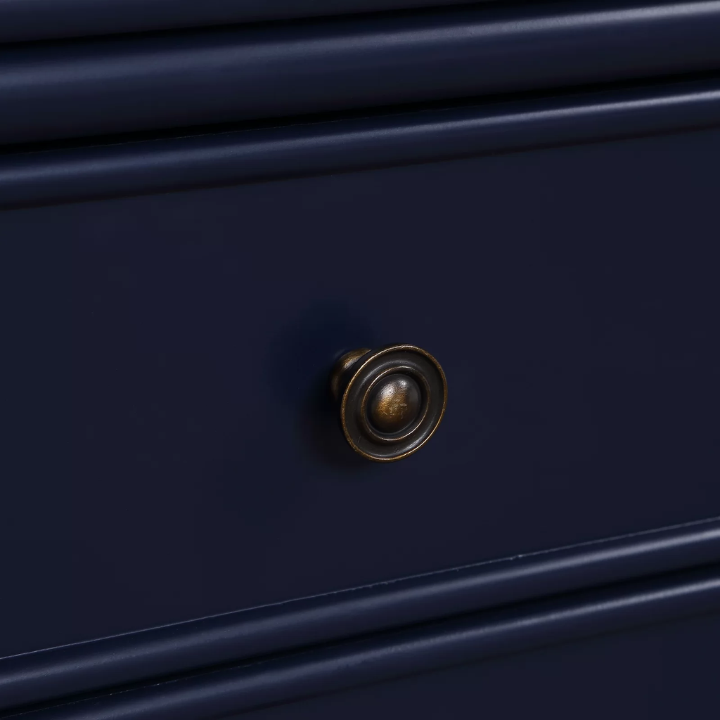 Tủ Đầu Giường Vintage Tông Xanh