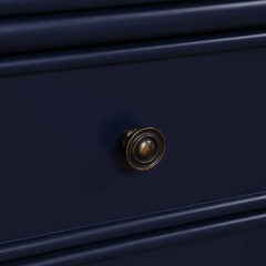 Tủ Đầu Giường Vintage Tông Xanh