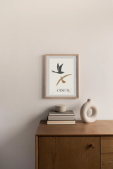 Tranh Treo Tường Đôi Chim Oiseau