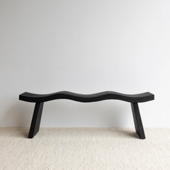 Ghế Băng Dài Gỗ Gợn Sóng 150cm