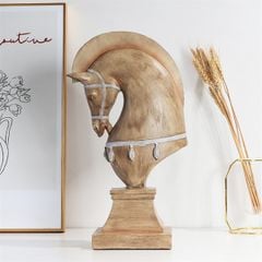 Ngựa Gỗ Decor Phong Cách Retro Châu Âu