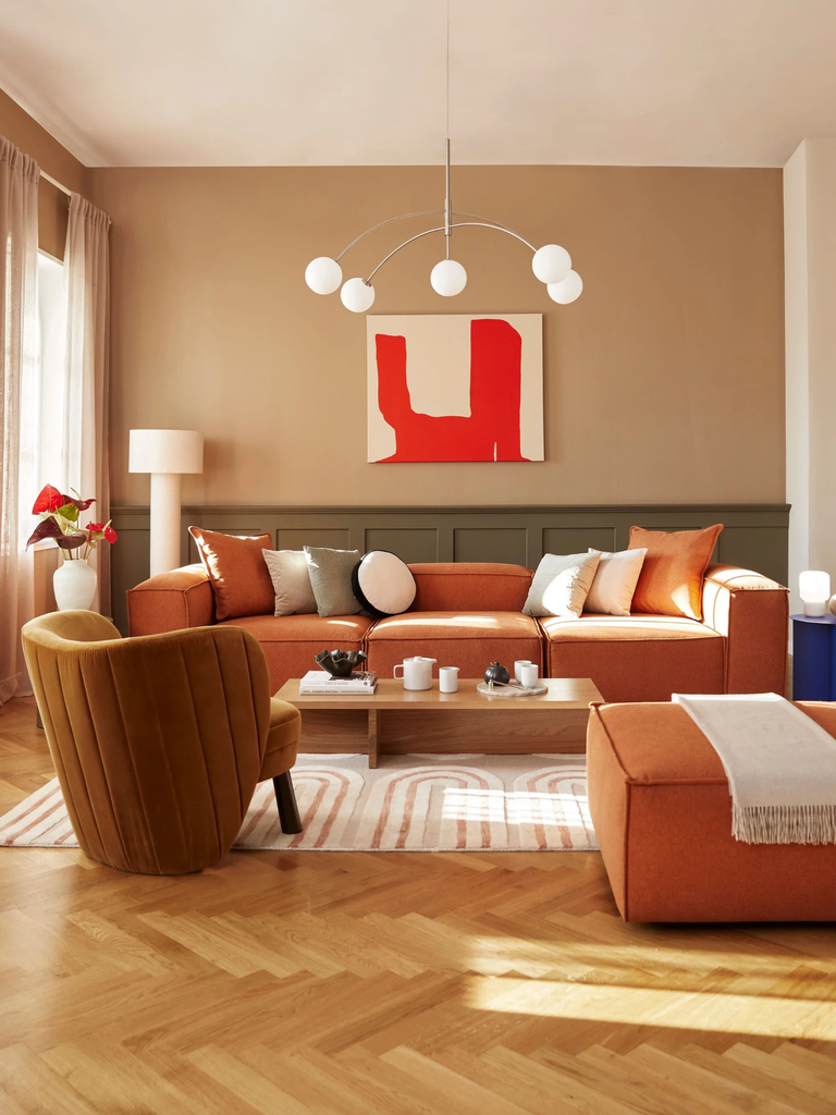 Ghế Sofa Thiết Kế Khối Vuông Đa Phong Cách