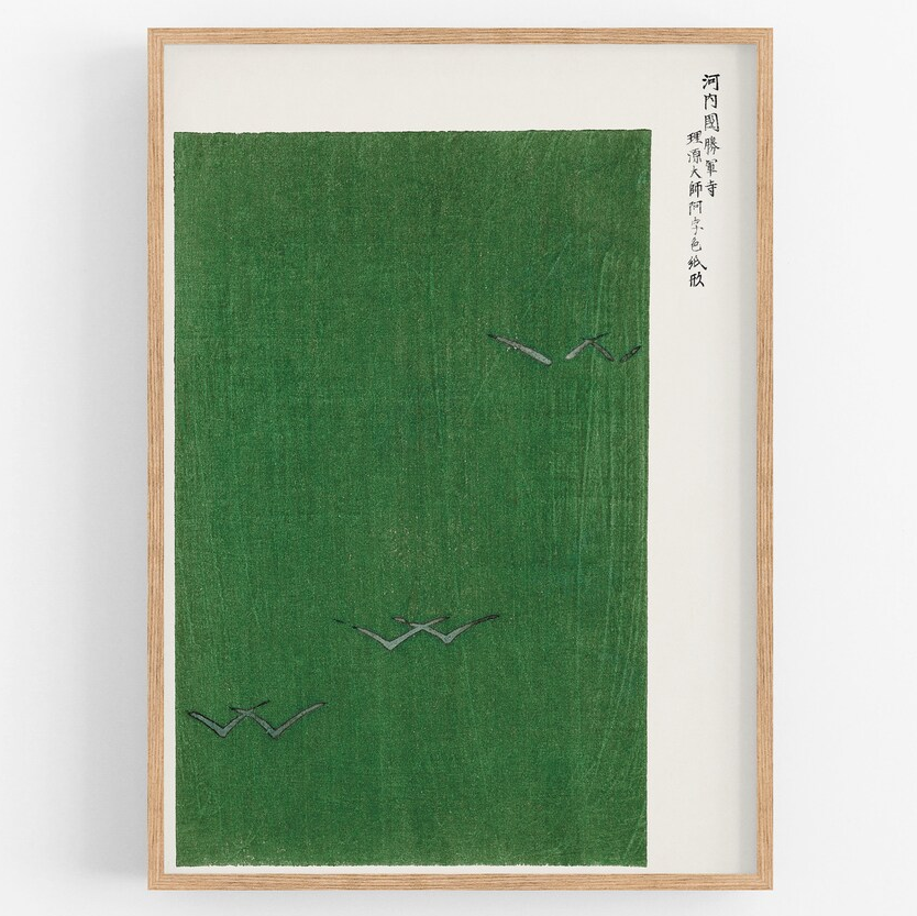 Tranh Treo Tường Vintage Japanese By Taguchi Tomoki