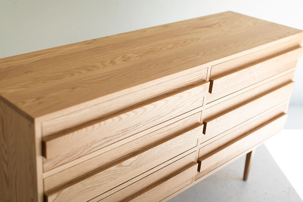 Tủ Console Tủ Phụ Trang Trí Sọc Ngang Dresser