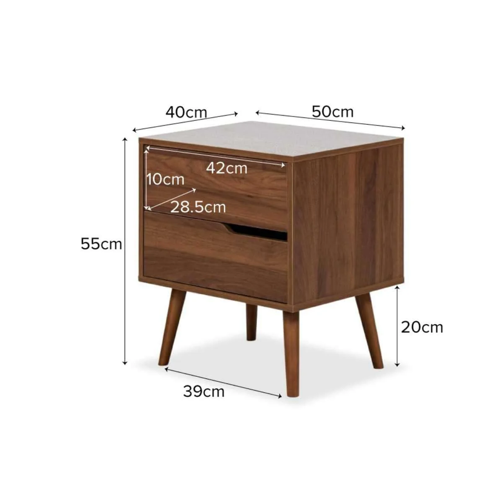 Tủ Đầu Giường Gỗ Phong Cách Mộc Nhật Bản