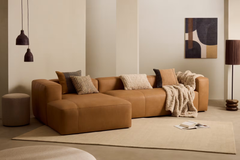 Ghế Sofa Da Chữ L Hiện Đại