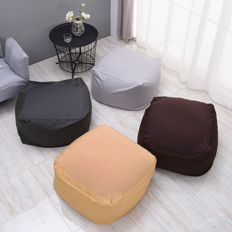 Ghế Lười Túi Đậu Hình Trụ Vuông Cotton Thun Mềm Mại