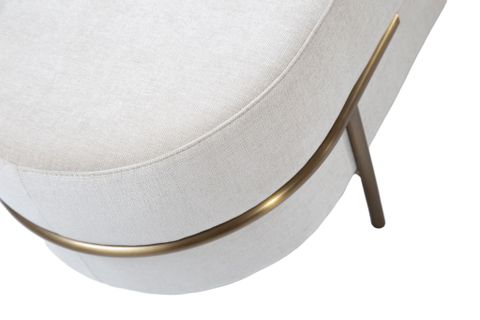 Ghế Bench Dài Chân Sắt Thira