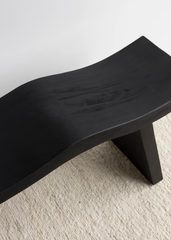 Ghế Băng Dài Gỗ Gợn Sóng 150cm