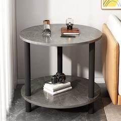 Bàn Kệ 2 Tầng Đầu Giường Bàn Kệ Phòng Khách Tối Giản