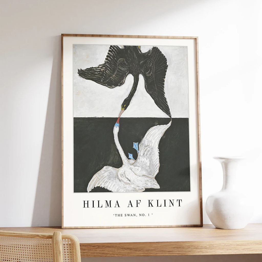 Tranh Treo Tường The Swan No. 1 by Hilma af Klint
