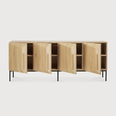 Tủ Console Sideboard Stairs Khối Nổi - Màu Tự nhiên
