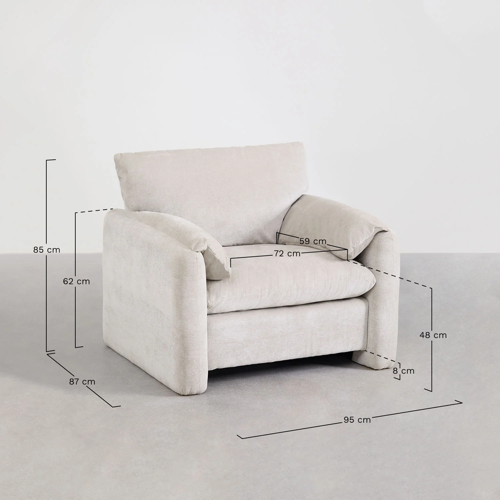 Ghế Armchair Thư Giãn Serra