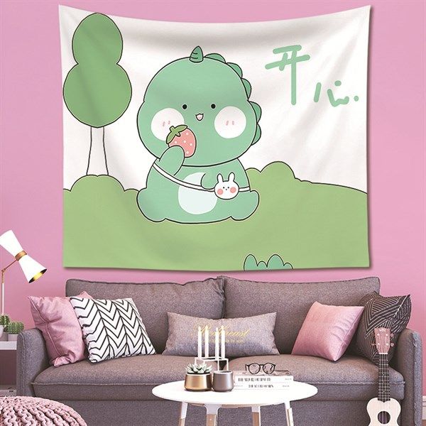 Tranh Vải Treo Tường Hoạt Hình Đáng Yêu