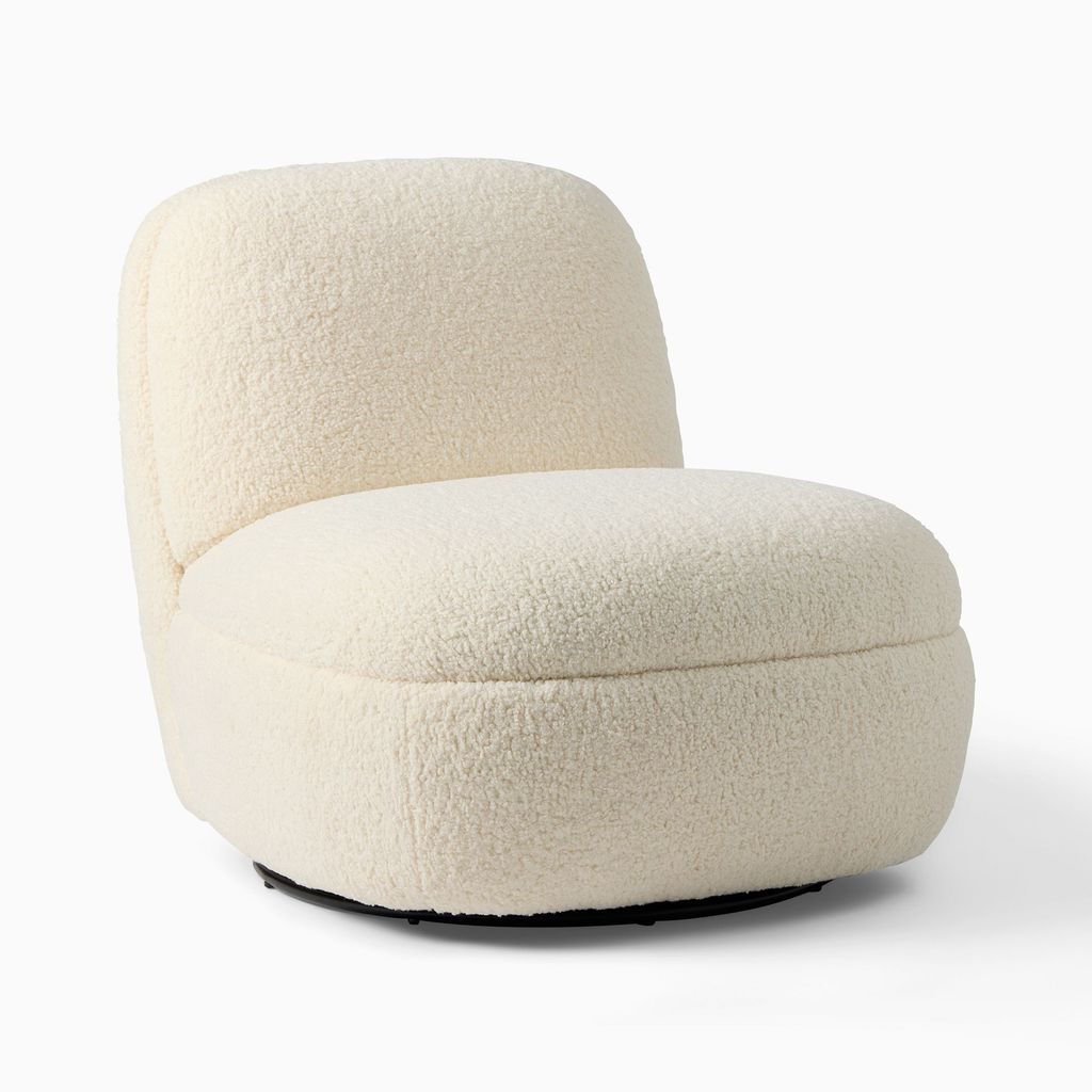 Ghế Đơn Armchair Lông Cừu Rubik