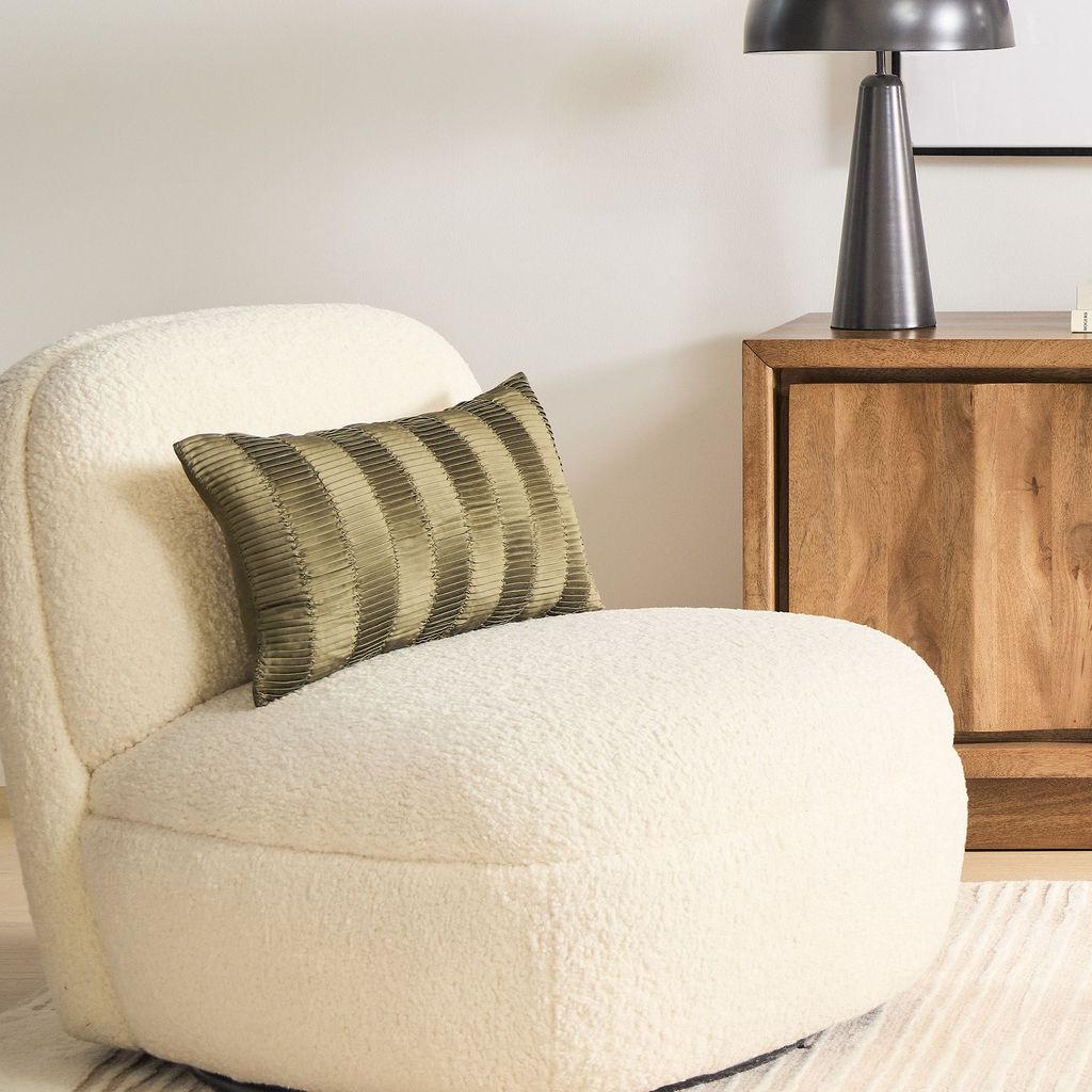 Ghế Đơn Armchair Lông Cừu Rubik
