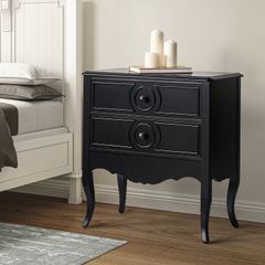 Tủ Đầu Giường Vintage Chân Cong