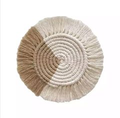 Miếng Lót Ly Tách Phong Cách Boho Cotton Thổ Cẩm