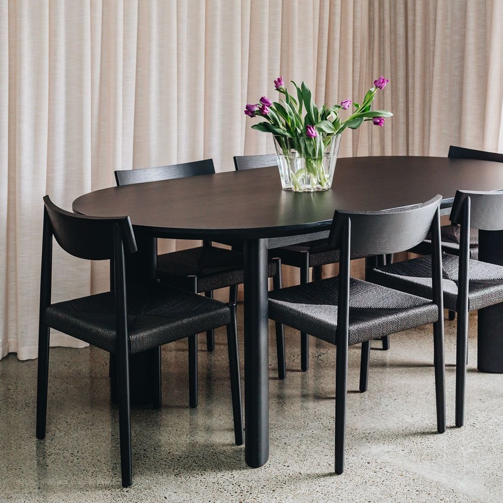 Ghế bàn ăn thắt dây thừng