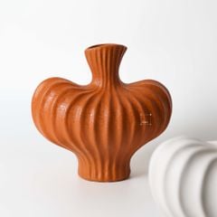 Bình Hoa Gốm Hình Bầu Kiểu Pháp Sang Trọng