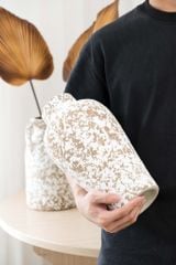 Bình Hoa Trang Trí Gốm Sứ Phong Cách Wabi Sabi
