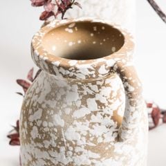 Bình Hoa Trang Trí Gốm Sứ Phong Cách Wabi Sabi