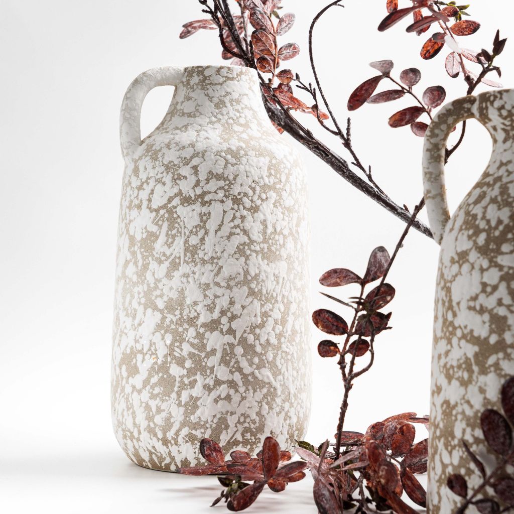 Bình Hoa Trang Trí Gốm Sứ Phong Cách Wabi Sabi