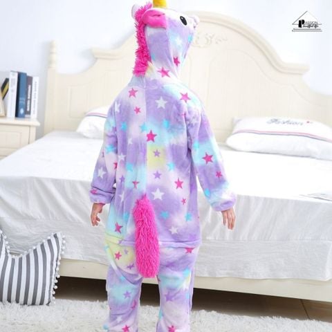 Bộ Đồ Cosplay Cho Bé Trai Và Gái Biến Hình Kỳ Lân Nhiều Màu