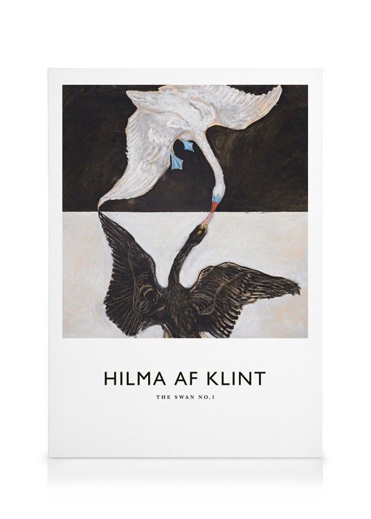 Tranh Treo Tường The Swan No. 1 by Hilma af Klint