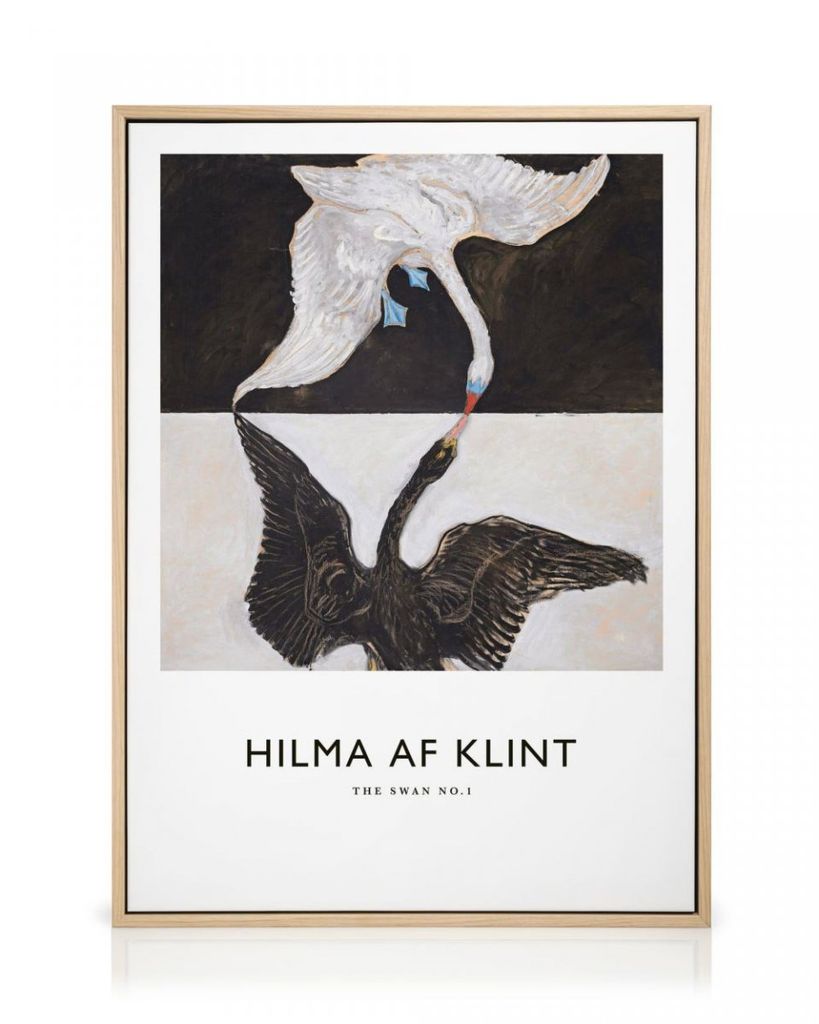 Tranh Treo Tường The Swan No. 1 by Hilma af Klint