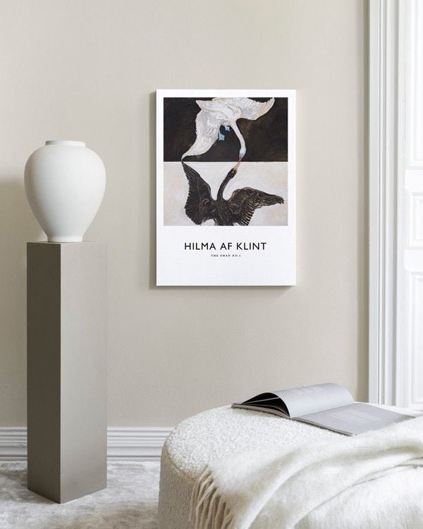 Tranh Treo Tường The Swan No. 1 by Hilma af Klint