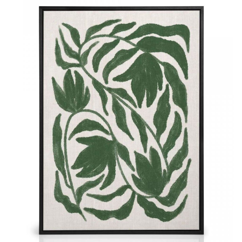 Tranh Treo Tường Green Botanical Abstract