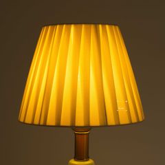 Đèn Ngủ Để Bàn Gốm Xanh Trang Trí Xếp Ply INs Girl
