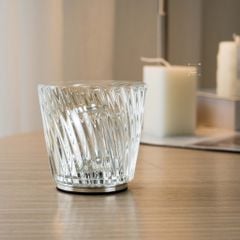 Đèn Pha Lê Để Bàn Pin Sạc Đèn Ngủ Đèn Bàn Ăn Ngoài Trời