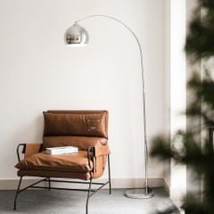 Đèn Sàn Cây Đứng Trang Trí Phòng Khách Hình Vòng Cung