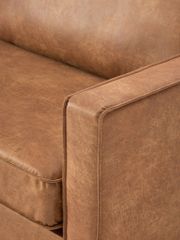 Ghế Sofa Da Đơn Giản Phong Cách Bắc Âu
