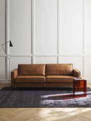 Ghế Sofa Da Đơn Giản Phong Cách Bắc Âu